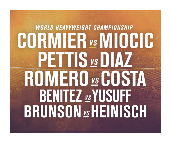 Catch Every Moment of UFC 241