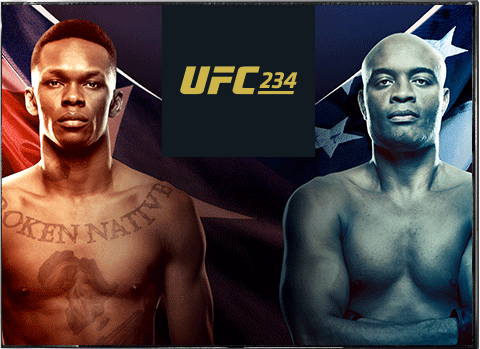 UFC 234 Fight Card